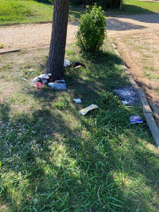 Trabzon’da piknikçiler gitti, çöpleri kaldı! 2
